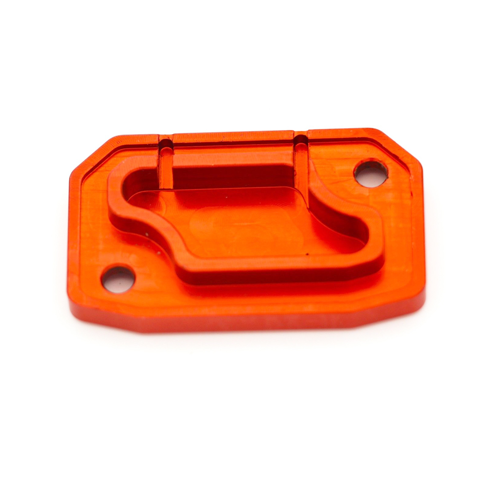 CNC Aluminium Front Brake Reservoir Cover Compatible with KTM SX EXC XCW 250 350 2000-2013 Orange