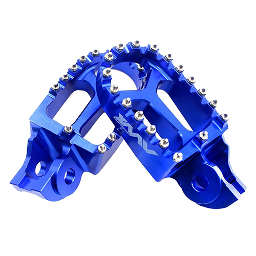 VMX Footpegs, Footrest Compatible with KTM EXC SXF ,Husqvarna TC FC 2017-2022 Blue