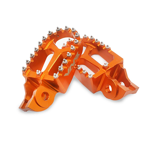 VMX Footpegs, Footrest Compatible with KTM XC/XCF/SX/SXF/EXC/EXCF 2017-2022 Orange