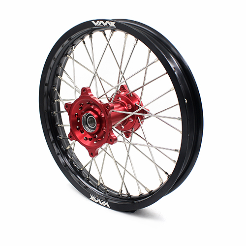 VMX 21/18 Enduro Wheels Set Fit HUSQVARNA TE/TC/TXC/SMR 2000-2013 Red Hub