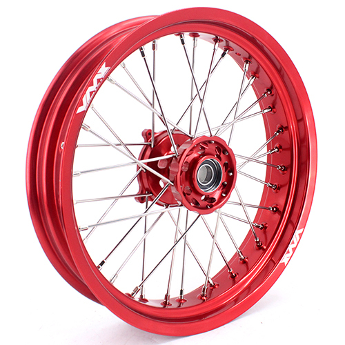 VMX 3.5/5.0 Motorcycle Supermoto Wheels Fit HUSQVARNA TE/TC/TXC/SMR 2001-2011 Red Rim