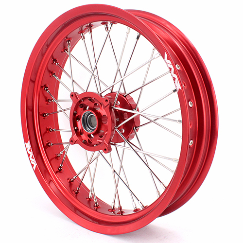 VMX 3.5/5.0 Motorcycle Supermoto Wheels Fit HUSQVARNA TE/TC/TXC/SMR 2001-2011 Red Rim