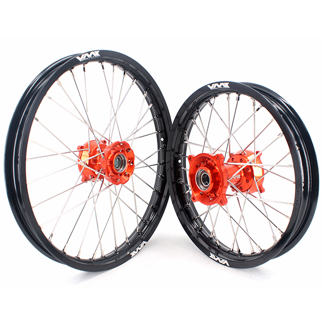 VMX 19/16 Kid's Big Wheel Rim Compatible with KTM SX 85 Orange Hub 2003-2020