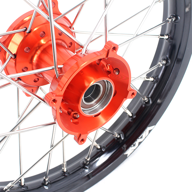 VMX 19/16 Kid's Big Wheel Rim Compatible with KTM SX 85 Orange Hub 2003-2020