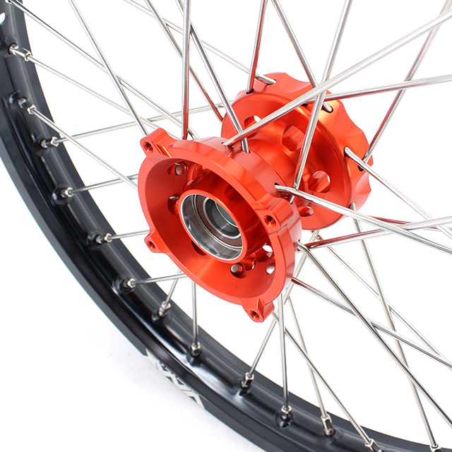 VMX 19/16 Kid's Big Wheel Rim Compatible with KTM SX 85 Orange Hub 2003-2020