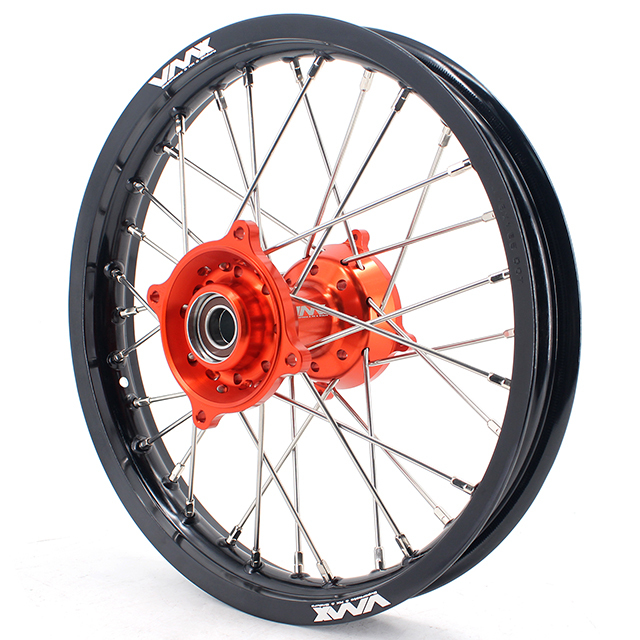 VMX 19/16 Kid's Big Wheel Rim Compatible with KTM SX 85 Orange Hub 2003-2020