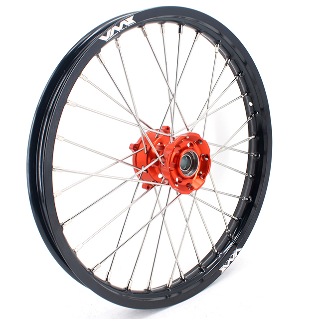 VMX 19/16 Kid's Big Wheel Rim Compatible with KTM SX 85 Orange Hub 2003-2020