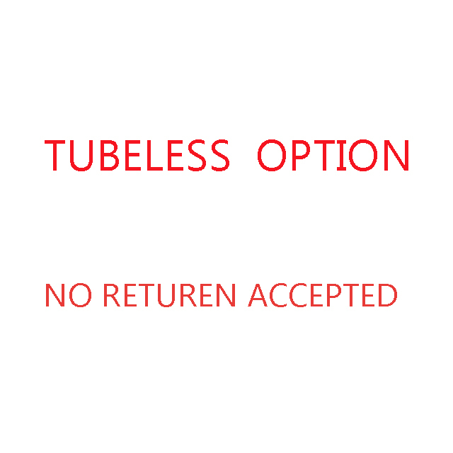 Tubeless Made Option Payment 70€ for Both front and rear wheels