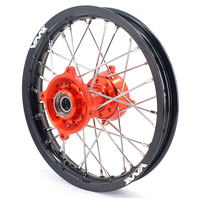 VMX 17/14 Kid's Small Wheel Compatible with KTM SX 85 Orange Hub 03-20
