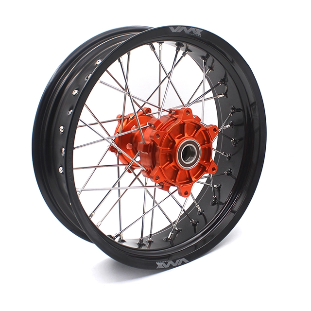 VMX 3.5/5.0 Motorcycle Supermoto Cush Drive Wheel Fit KTM690 ENDURO R SMC Orange Hub