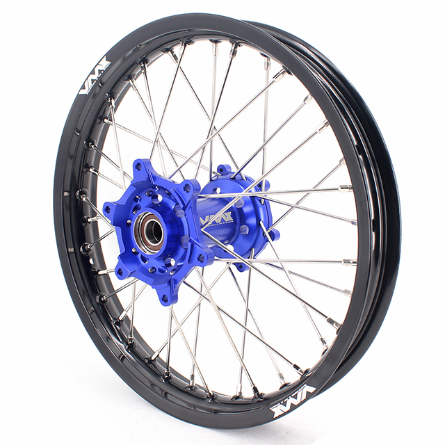 VMX 21/19 Motorcycle MX Off-road Wheels Rims Set Fit HUSQVARNA TE TC FE FC 2014-2023 Blue Hub
