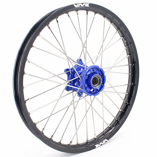VMX 21/19 Motorcycle MX Off-road Wheels Rims Set Fit HUSQVARNA TE TC FE FC 2014-2023 Blue Hub