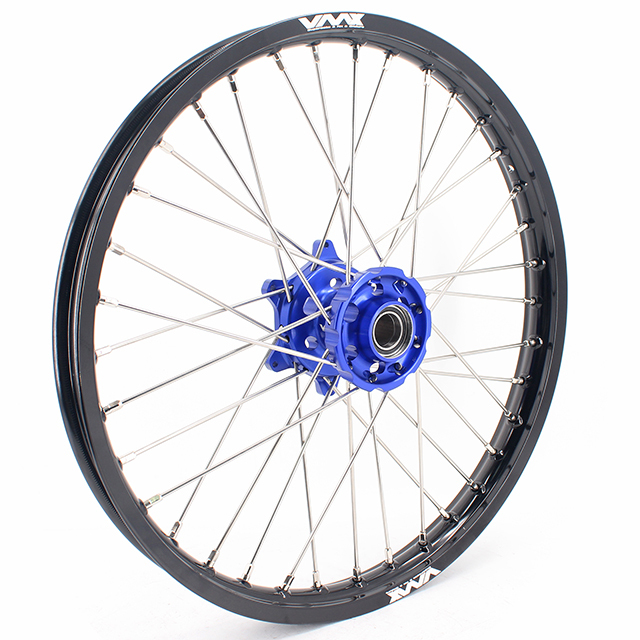 VMX 21/19 Motorcycle MX Off-road Wheels Rims Set Fit HUSQVARNA TE TC FE FC 2014-2023 Blue Hub