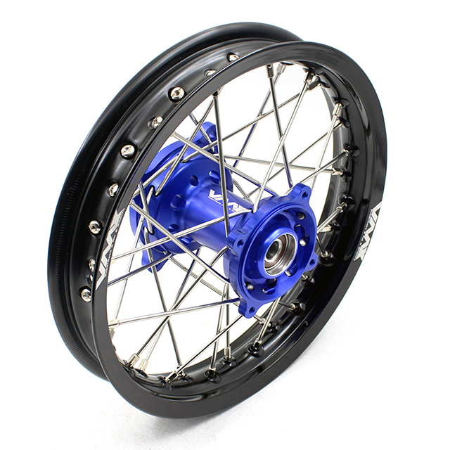 VMX 14/12 Kid's Motorcycle Wheels Fit YAMAHA YZ65  2019-2024  Blue