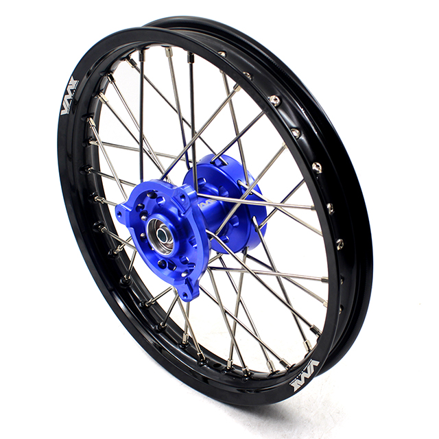 VMX 14/12 Kid's Wheels fit Yamaha YZ65 CNC Blue Hubs