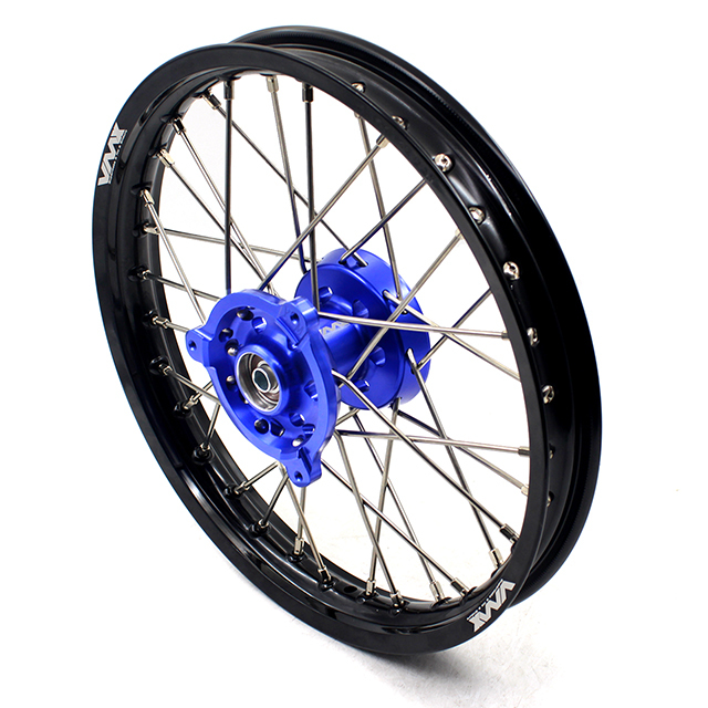 VMX 14/12 Kid's Motorcycle Wheels Fit YAMAHA YZ65  2019-2024  Blue