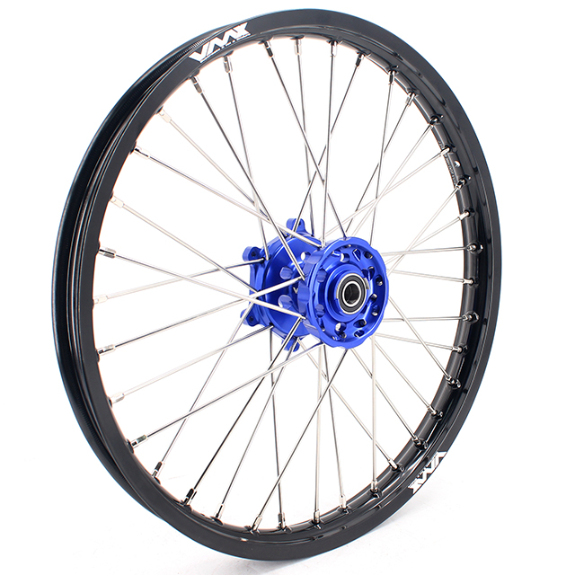 VMX 21/18 Enduro Wheel Fit YAMAHA WR250F WR450F 2003-2018 Blue Hub
