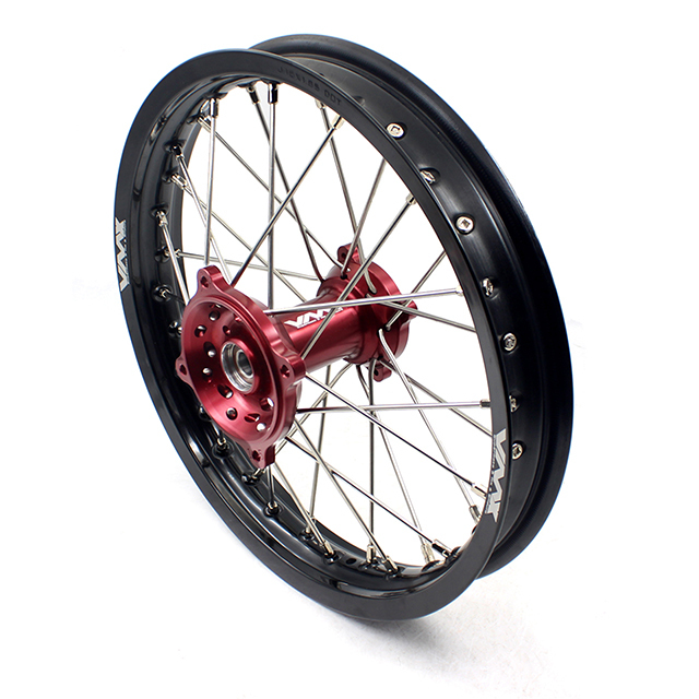 VMX 19/16 Kid's Big Spoke Wheel Rim Set Fit CRF150R 2007-2024  Red