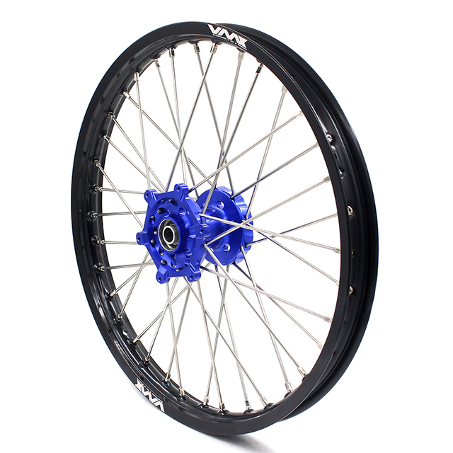 VMX 21/18 Motorcycle Enduro Wheels Rim Fit SUZUKI DRZ 400E 400S 400SM 2000-2024 Blue Hub