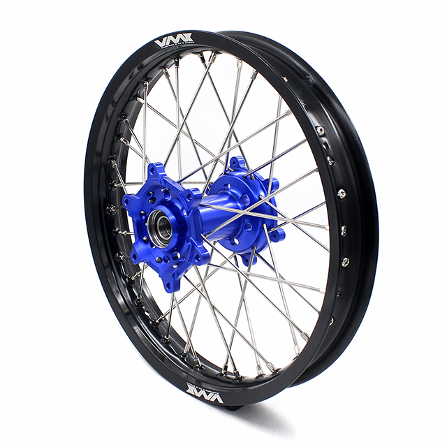 VMX 21/18 Motorcycle Enduro Wheels Rim Fit SUZUKI DRZ 400E 400S 400SM 2000-2024 Blue Hub
