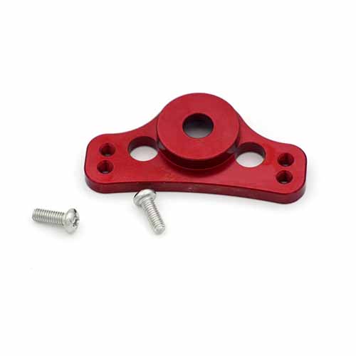 Red CNC Billet 38mm Hour Meter Mounting Bracket – Universal Aluminum Holder