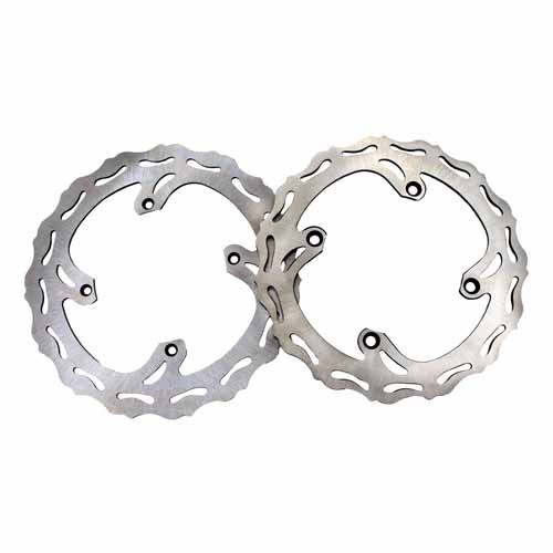 Front 250MM Rear 240MM Disc Fit SUZUKI RMZ