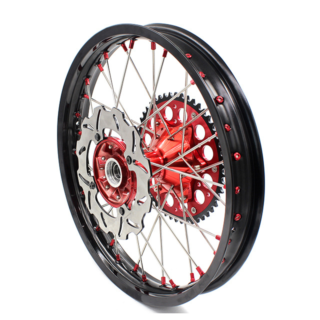 VMX 21/19  MX Casting Wheel Set Fit HONDA CRF250R CRF450R 2014-2024 Red