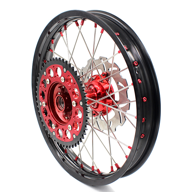 VMX 21/19  MX Casting Wheel Set Fit HONDA CRF250R CRF450R 2014-2024 Red