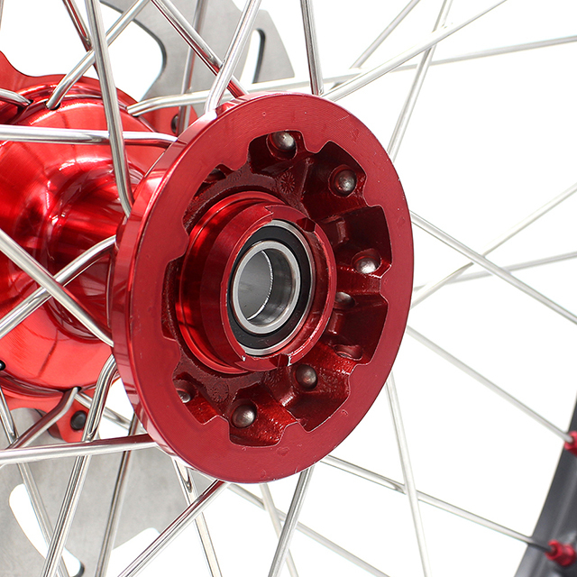 VMX 21/19  MX Casting Wheel Set Fit HONDA CRF250R CRF450R 2014-2024 Red
