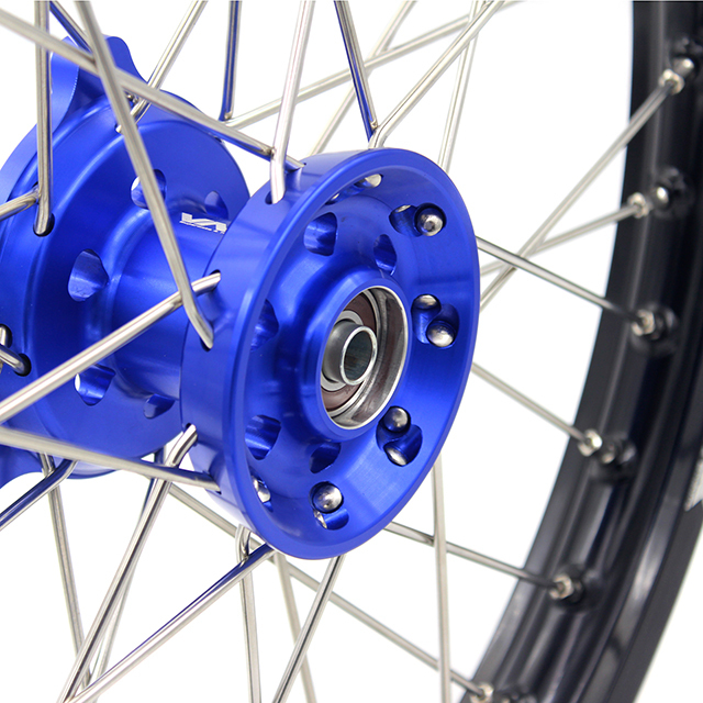 VMX 19/16 Kid's Big Wheel Fit YAMAHA YZ80 YZ85 Blue Hub