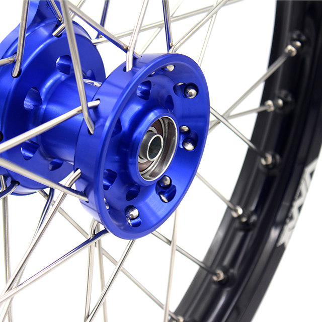 VMX 19/16 Kid's Big Wheel Fit YAMAHA YZ80 YZ85 Blue Hub