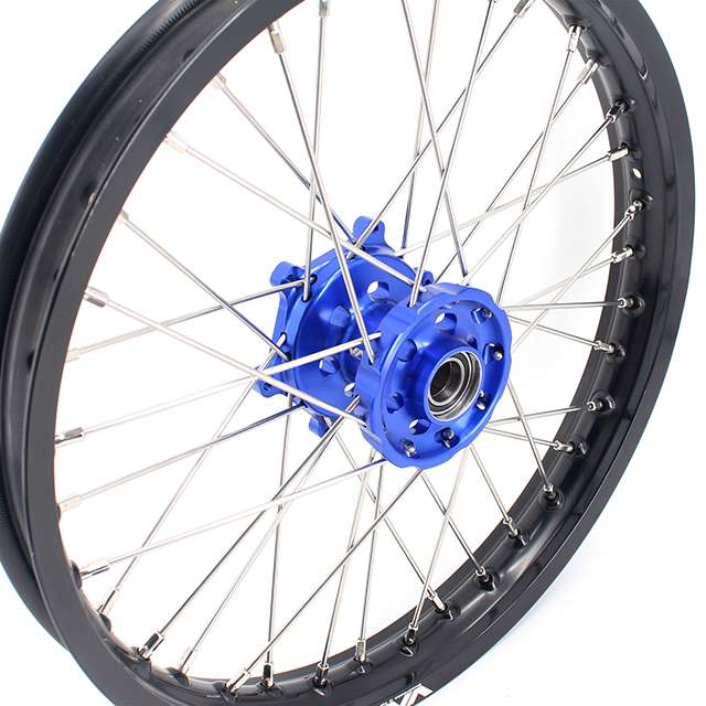 VMX 1.85*19"/2.15*19"  Flat Track Wheels Rim Fit YAMAHA YZ125/250 1999-2023 YZ250F YZ450F Blue Hub