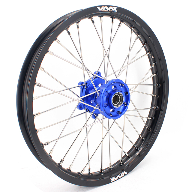 VMX 1.85*19"/2.15*19"  Flat Track Wheels Rim Fit YAMAHA YZ125/250 1999-2023 YZ250F YZ450F Blue Hub