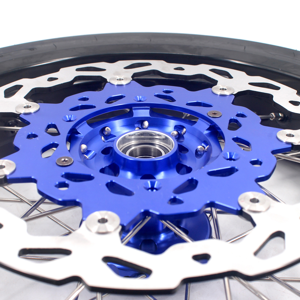 VMX 3.5/5.0 Motorcycle Supermoto Wheel CST Tire Fit YAMAHA YZ250F/450F YZ125/250 Blue Hub