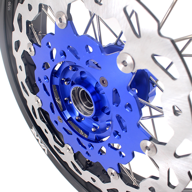 VMX 3.5/5.0 Motorcycle Supermoto Wheel Disc Fit YAMAHA WR250F WR450F 2003-2018 Blue Hub