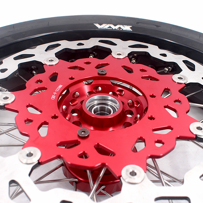 VMX 3.5/5.0 Motorcycle Supermoto Wheels Rim Set With CST Tire Fit HONDA CRF250R CRF450R 2013-2024