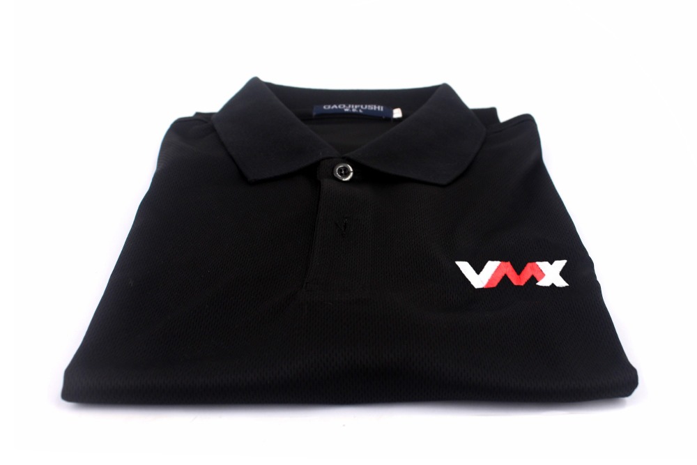 VMX Black Polo Shirt
