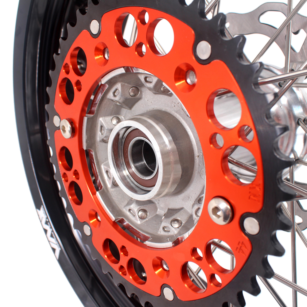 VMX 3.5/5.0 Motorcycle Supermoto Casting Wheels fit KTM SX EXC 250 400 450 Silver Hub