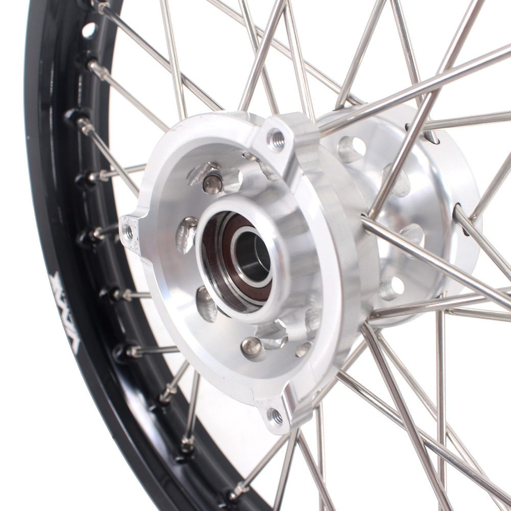 VMX 14/12 Kid's Small Wheels Compatible with KTM65 SX Silver Hub 2002-2024