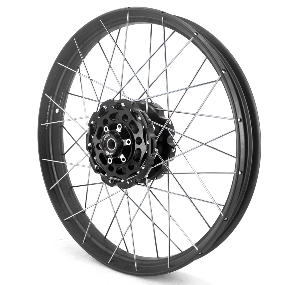 VMX Fit Honda Africa Twin CRF1000L 2016-2020  Tubeless Wheels 2.15*21"/4.25*18" Black Hub/Rim