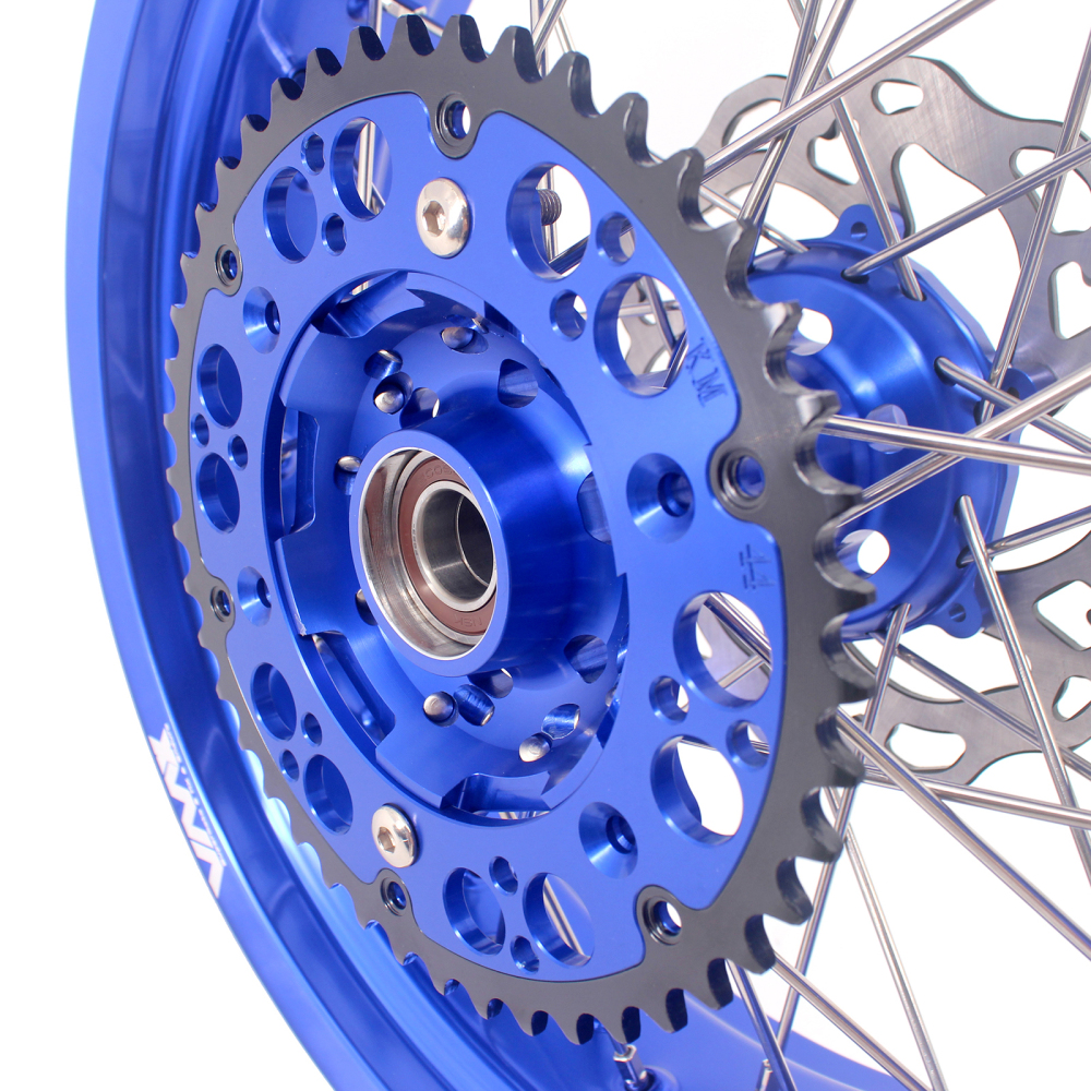 VMX 3.5/5.0 Supermoto Wheels Rims Fit HUSQVARNA TE TC FE FC 250 450 Blue Rim With disc