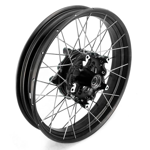 VMX 3.0*19"/4.25*17" Tubeless Wheels Rims Fit for BMW F750GS 2019-2023 Black Hub Black Rim