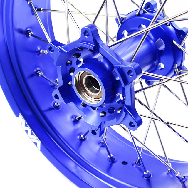VMX 3.5/5.0 Motorcycle Supermoto Wheels fit KTM SXF EXC-R XC-W 125 250 200 Blue Rim