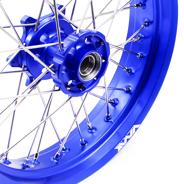 VMX 3.5/5.0 Motorcycle Supermoto Wheels fit KTM SXF EXC-R XC-W 125 250 200 Blue Rim