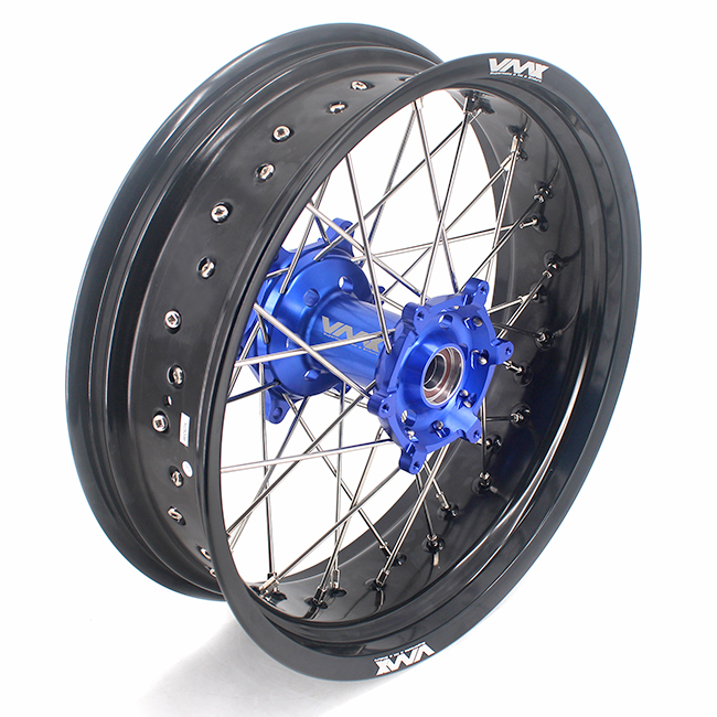 VMX 3.5/5.0 Motorcycle Supermoto Wheel Fit YAMAHA YZ125/250 YZ250F/450F 2001-2023 Blue Hub