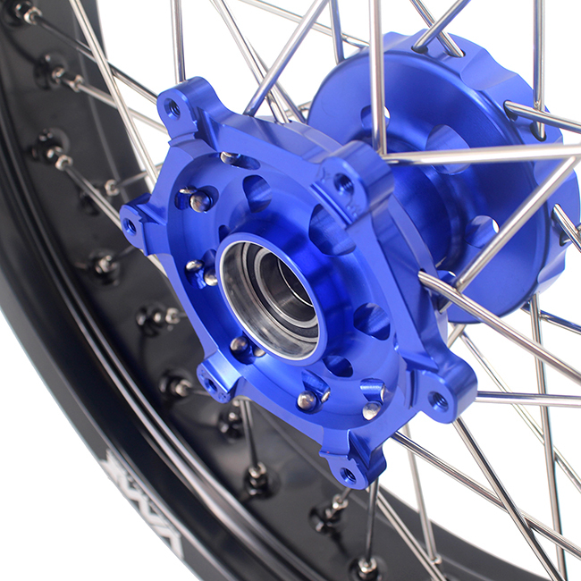 VMX 3.5/5.0 Motorcycle Supermoto Wheel Fit YAMAHA YZ125/250 YZ250F/450F 2001-2023 Blue Hub