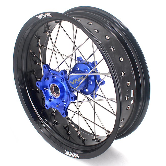 VMX 3.5/5.0 Motorcycle Supermoto Wheel Fit YAMAHA YZ125/250 YZ250F/450F 2001-2023 Blue Hub