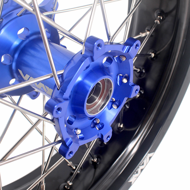 VMX 3.5/5.0 Motorcycle Supermoto Wheel Fit YAMAHA YZ125/250 YZ250F/450F 2001-2023 Blue Hub