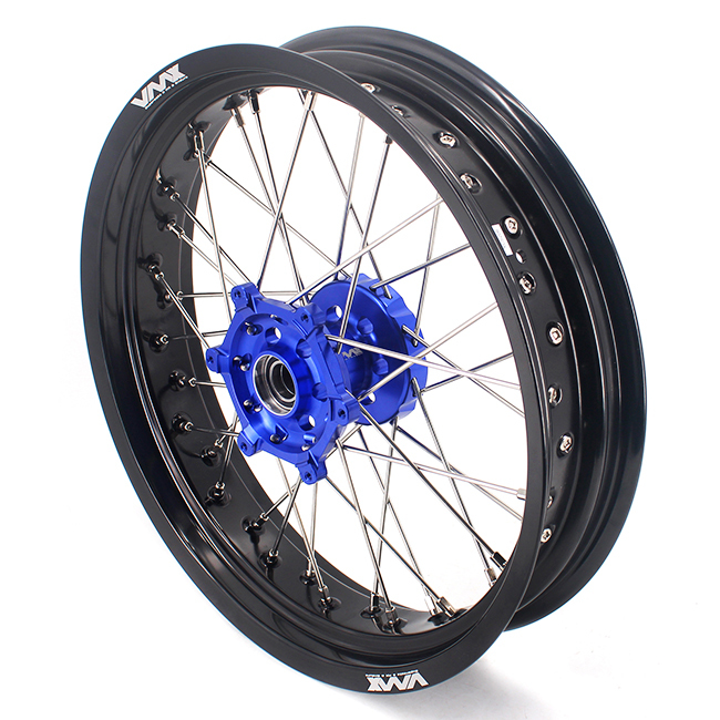 VMX 3.5/5.0 Motorcycle Supermoto Wheel Fit YAMAHA YZ125/250 YZ250F/450F 2001-2023 Blue Hub