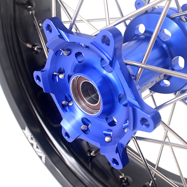 VMX 3.5/5.0 Motorcycle Supermoto Wheel Fit YAMAHA YZ125/250 YZ250F/450F 2001-2023 Blue Hub